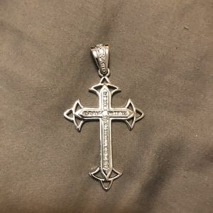 Last Chance Liquidation Sale Silver Cross Pendant